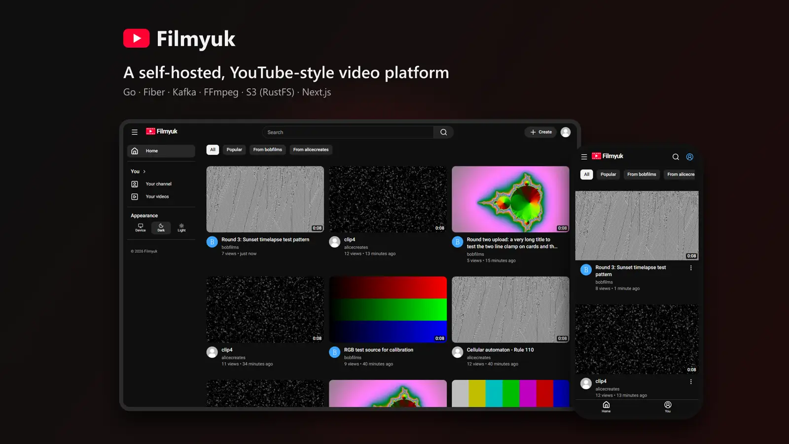 Screenshot of Filmyuk