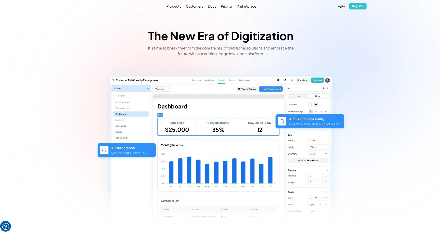 Screenshot of PLATFORM